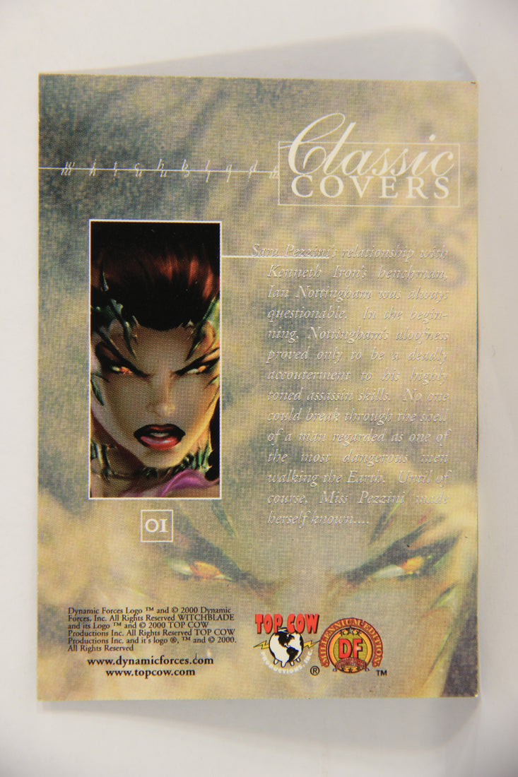 Witchblade Millennium 2000 Card #1 Miss Pezzini Made Herself Known ENG L019340