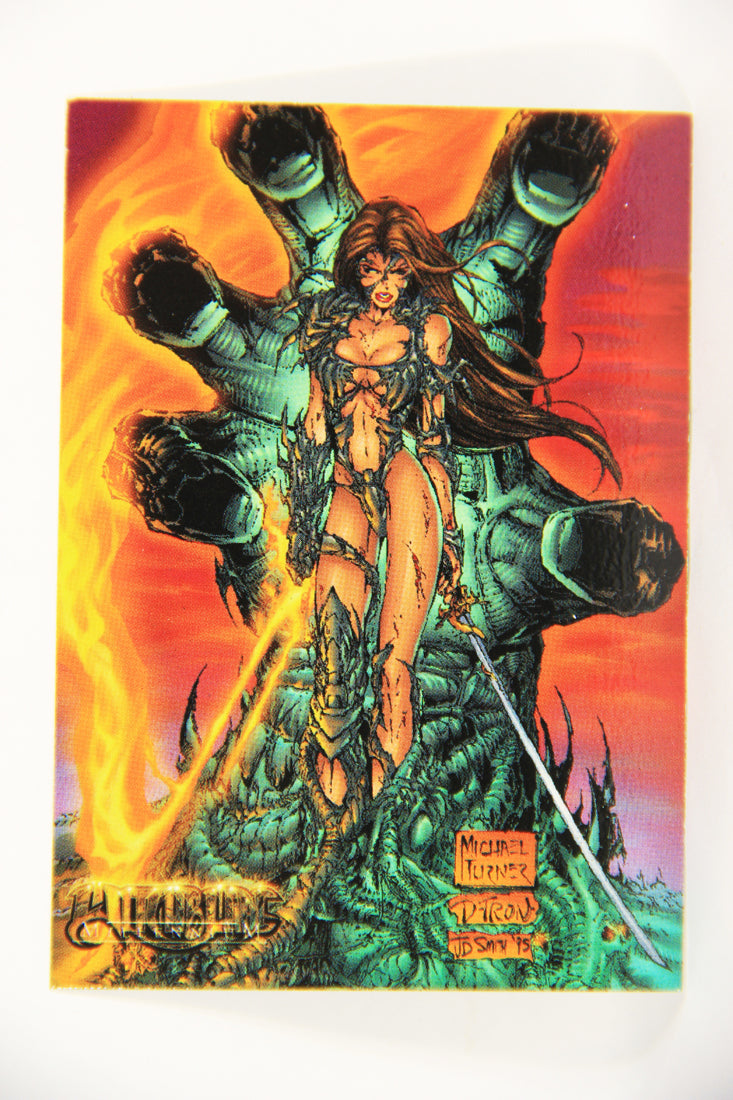Witchblade Millennium 2000 Trading Card #2 One Piece Of A Bigger Suit ENG L019341
