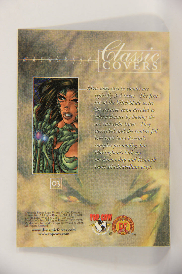 Witchblade Millennium 2000 Card #3 Sara Pezzini's Complex Personality ENG L019342