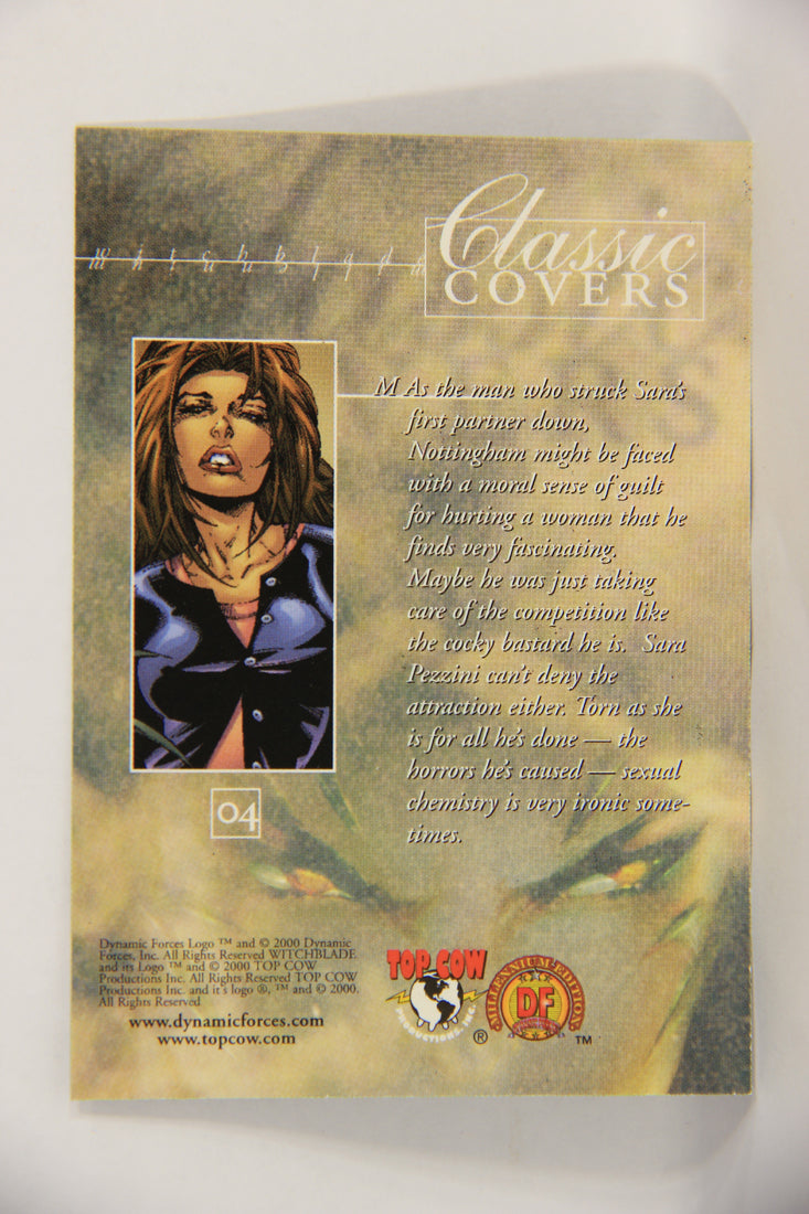 Witchblade Millennium 2000 Card #4 Sexual Chemistry Is Very Ironic ENG L019343