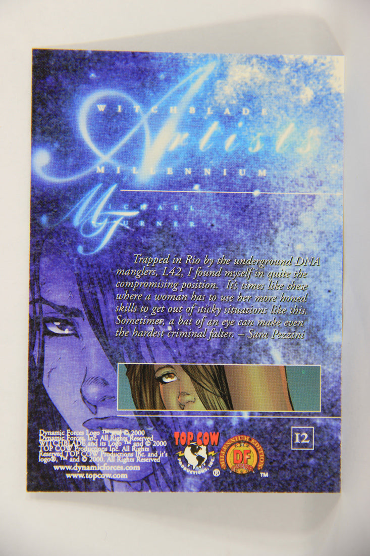 Witchblade Millennium 2000 Trading Card #12 Trapped In Rio ENG L019351