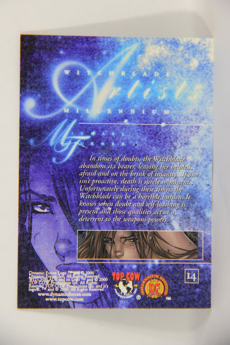 Witchblade Millennium 2000 Trading Card #14 In Times Of Doubts ENG L019353