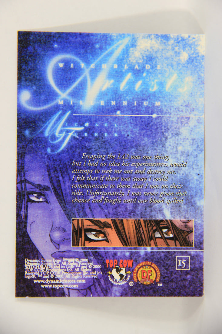 Witchblade Millennium 2000 Trading Card #15 Escaping The L42 ENG L019354