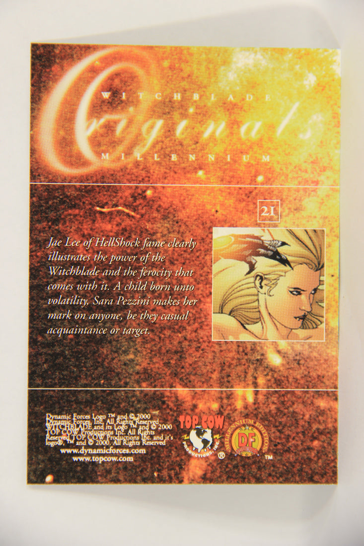 Witchblade Millennium 2000 Trading Card #21 The Power Of The Witchblade ENG L019360