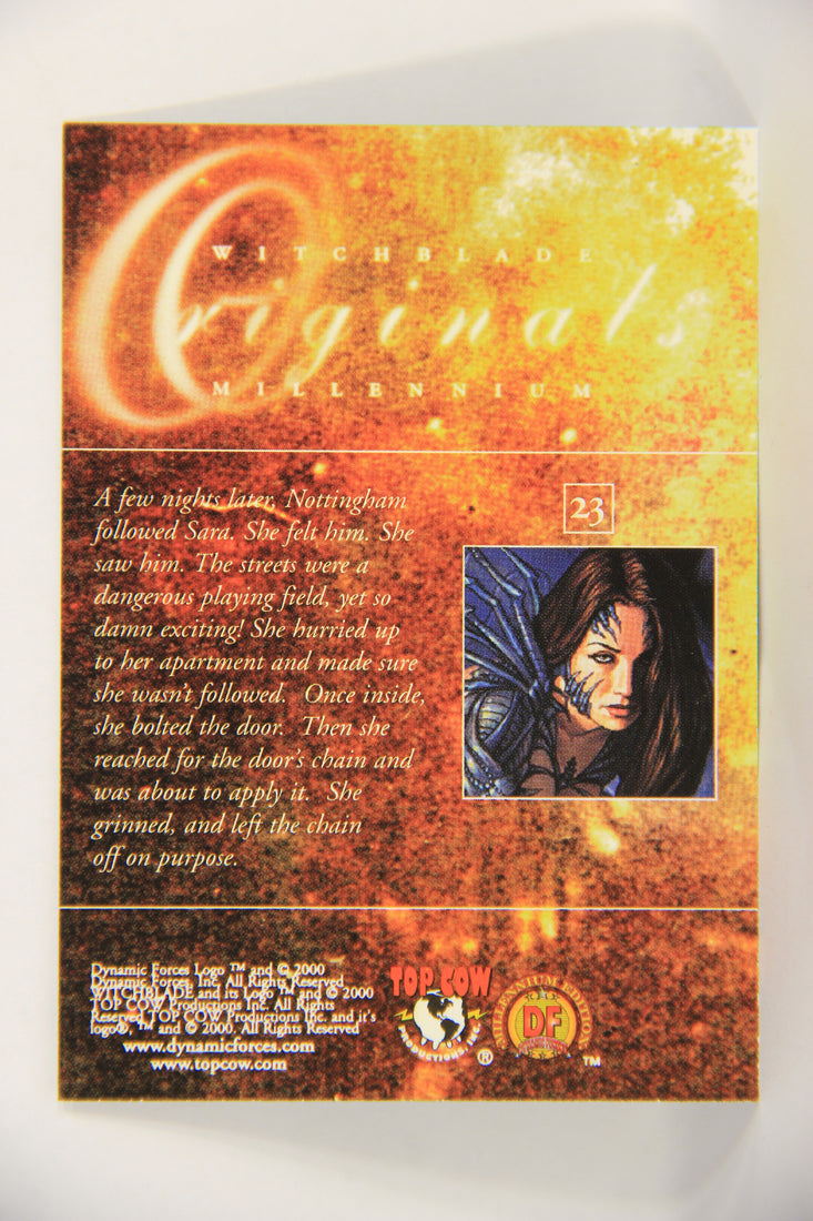 Witchblade Millennium 2000 Trading Card #23 Dangerous Playing Field ENG L019362