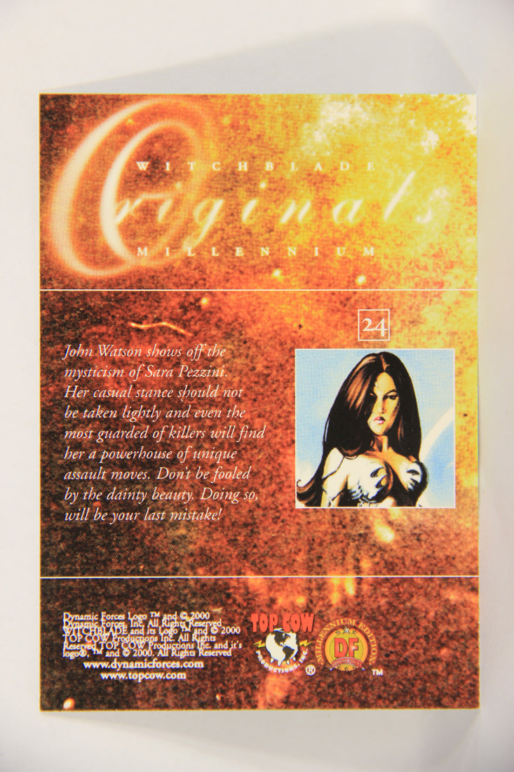 Witchblade Millennium 2000 Card #24 The Mysticism Of Sara Pezzini ENG L019363