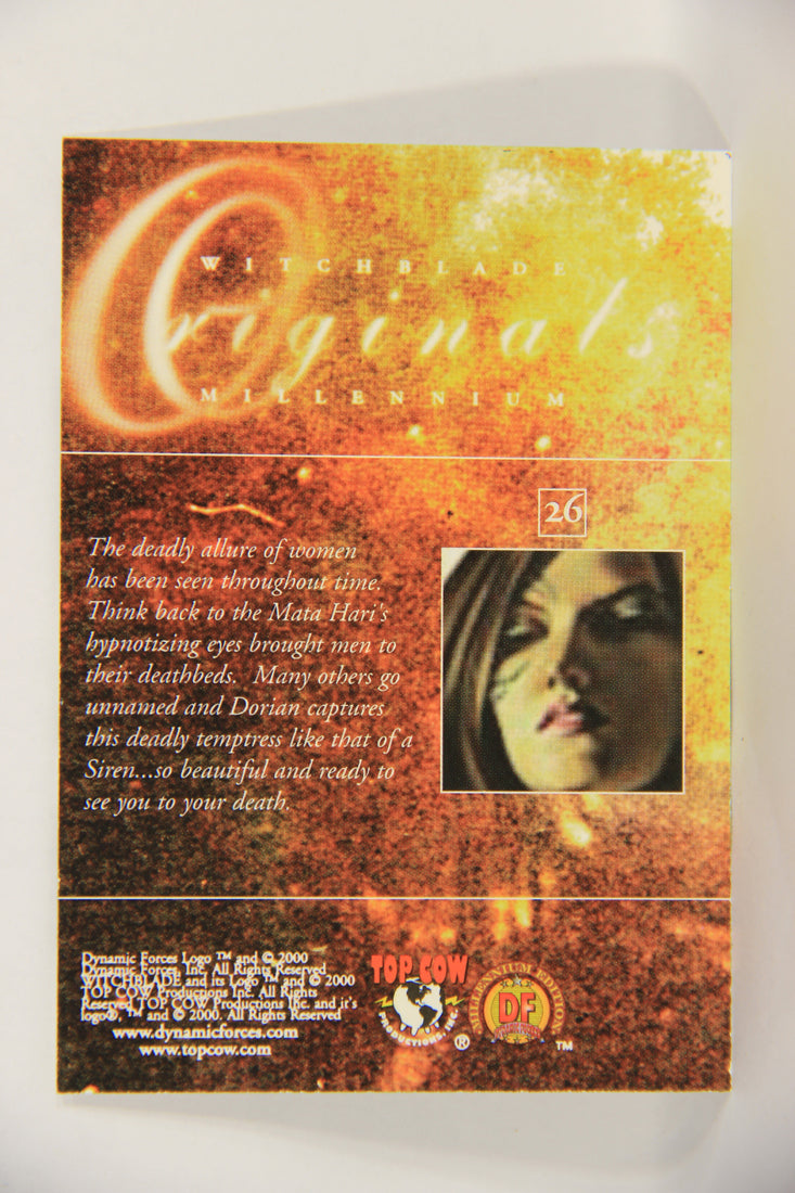 Witchblade Millennium 2000 Trading Card #26 The Deadly Allure Of Women ENG L019365