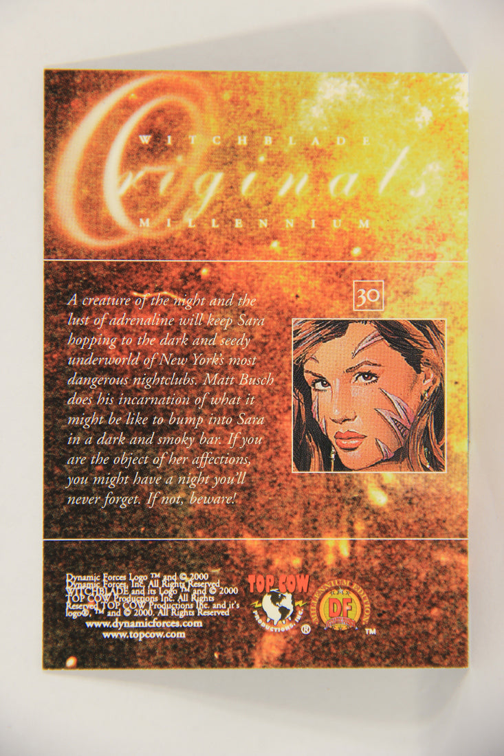Witchblade Millennium 2000 Trading Card #30 A Creature Of The Night ENG L019369