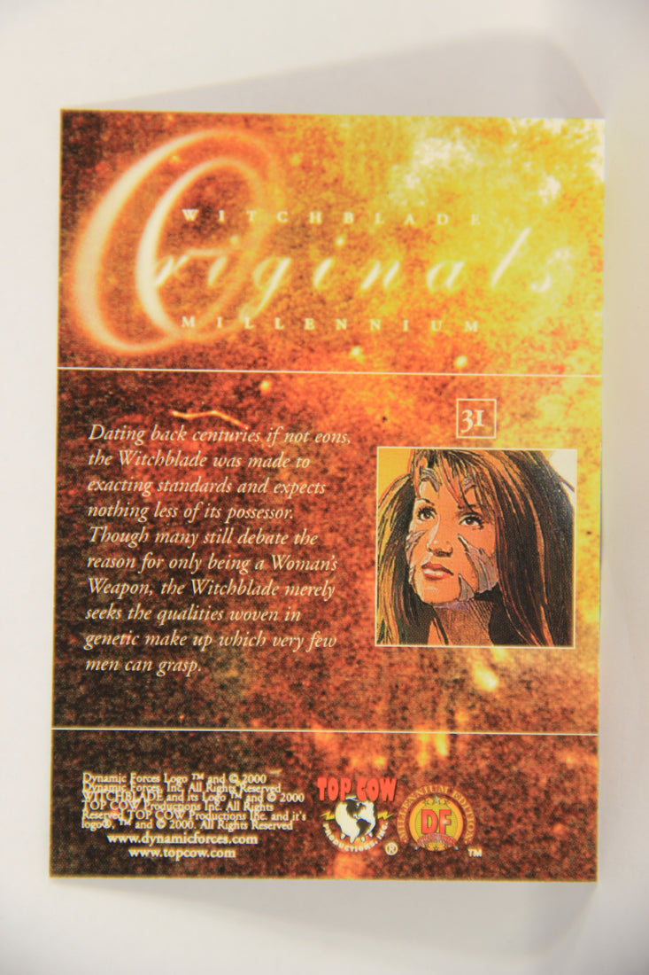 Witchblade Millennium 2000 Trading Card #31 A Woman's Weapon ENG L019370