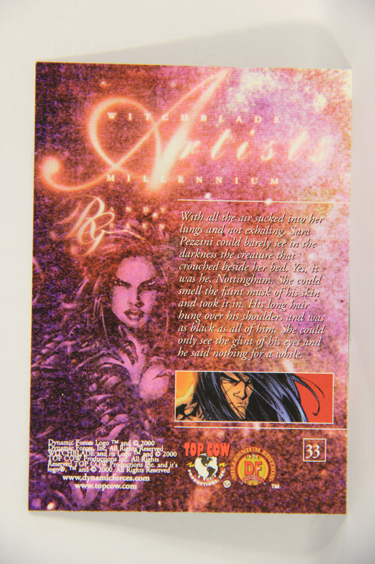 Witchblade Millennium 2000 Trading Card #33 Nottingham ENG L019372