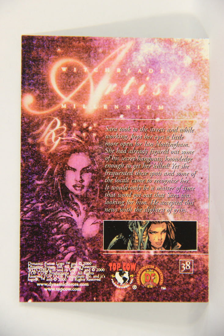 Witchblade Millennium 2000 Trading Card #38 Sara Took To The Streets ENG L019377