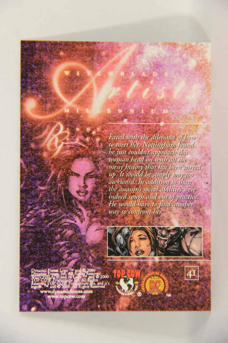 Witchblade Millennium 2000 Trading Card #41 Faced With The Dilemma ENG L019380
