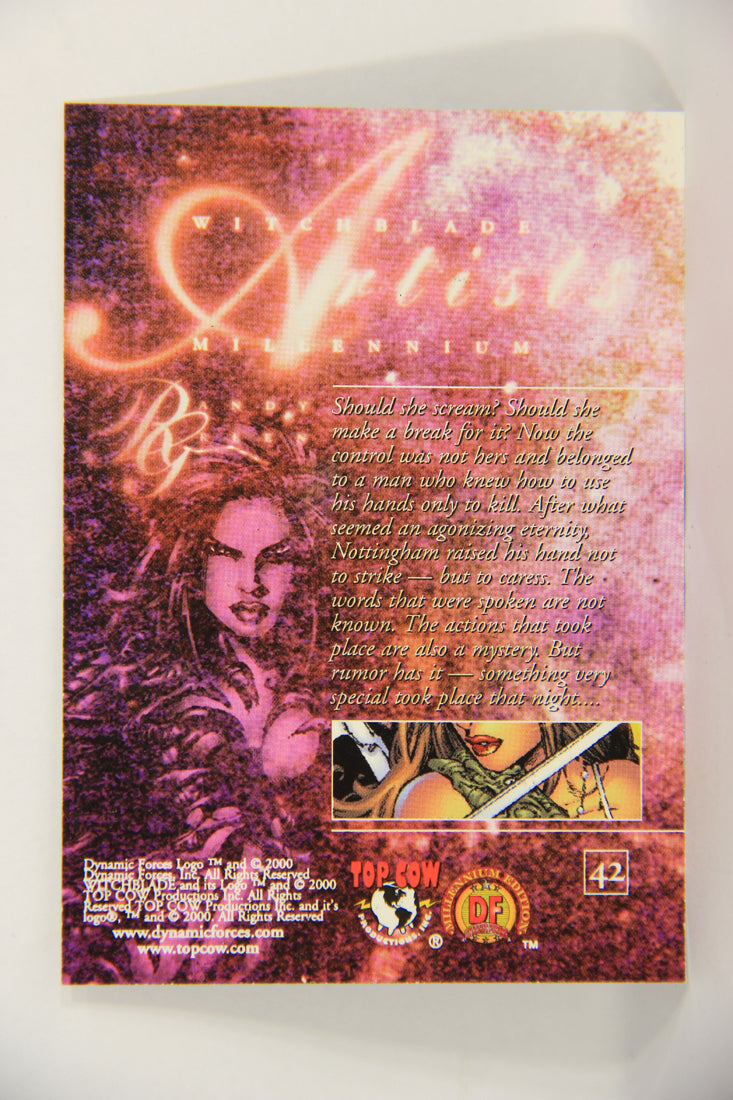 Witchblade Millennium 2000 Trading Card #42 Rumor Has It ENG L019381