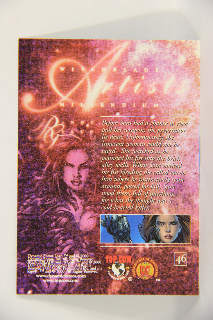 Witchblade Millennium 2000 Trading Card #46 Calling Out To Him ENG L019385