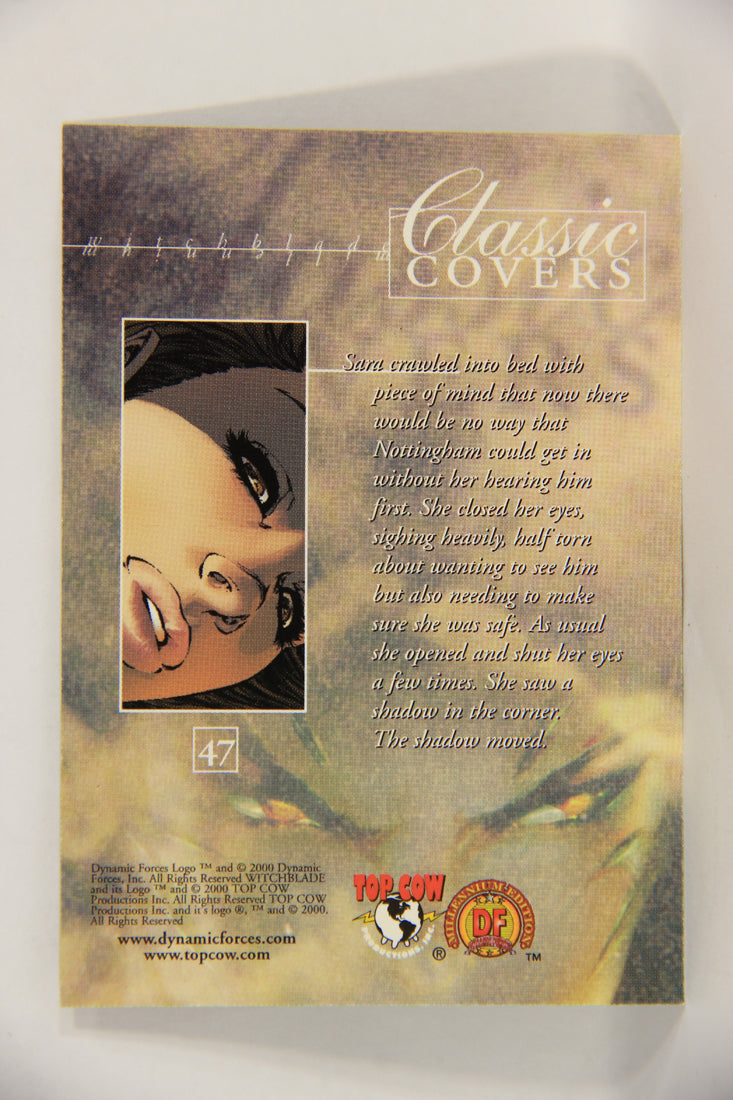 Witchblade Millennium 2000 Trading Card #47 Sara Crawled Into Bed ENG L019386
