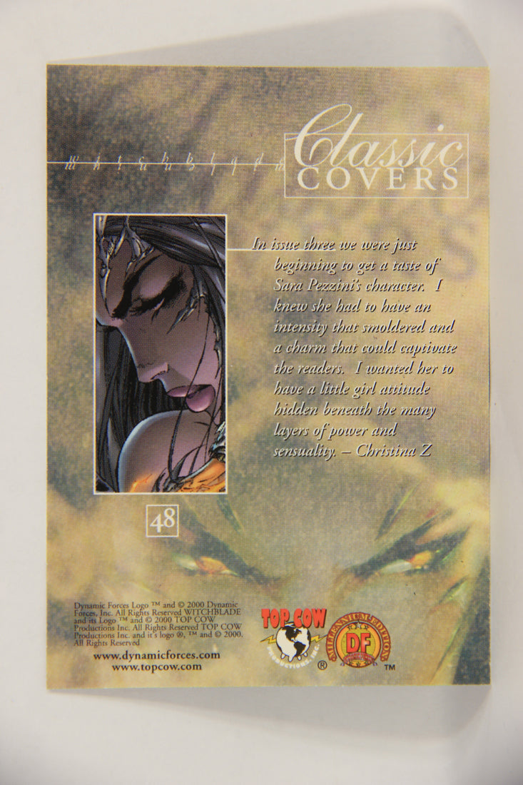Witchblade Millennium 2000 Card #48 Layers Of Power And Sensuality ENG L019387
