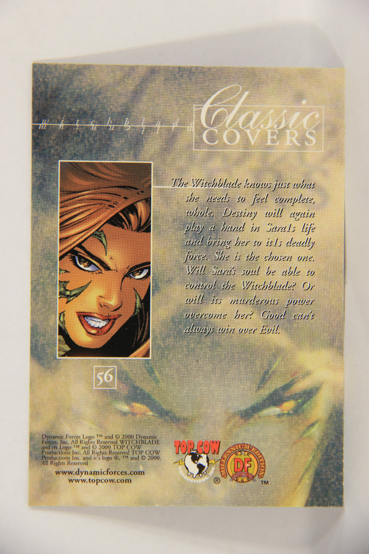 Witchblade Millennium 2000 Trading Card #56 She Is The Chosen One ENG L019395
