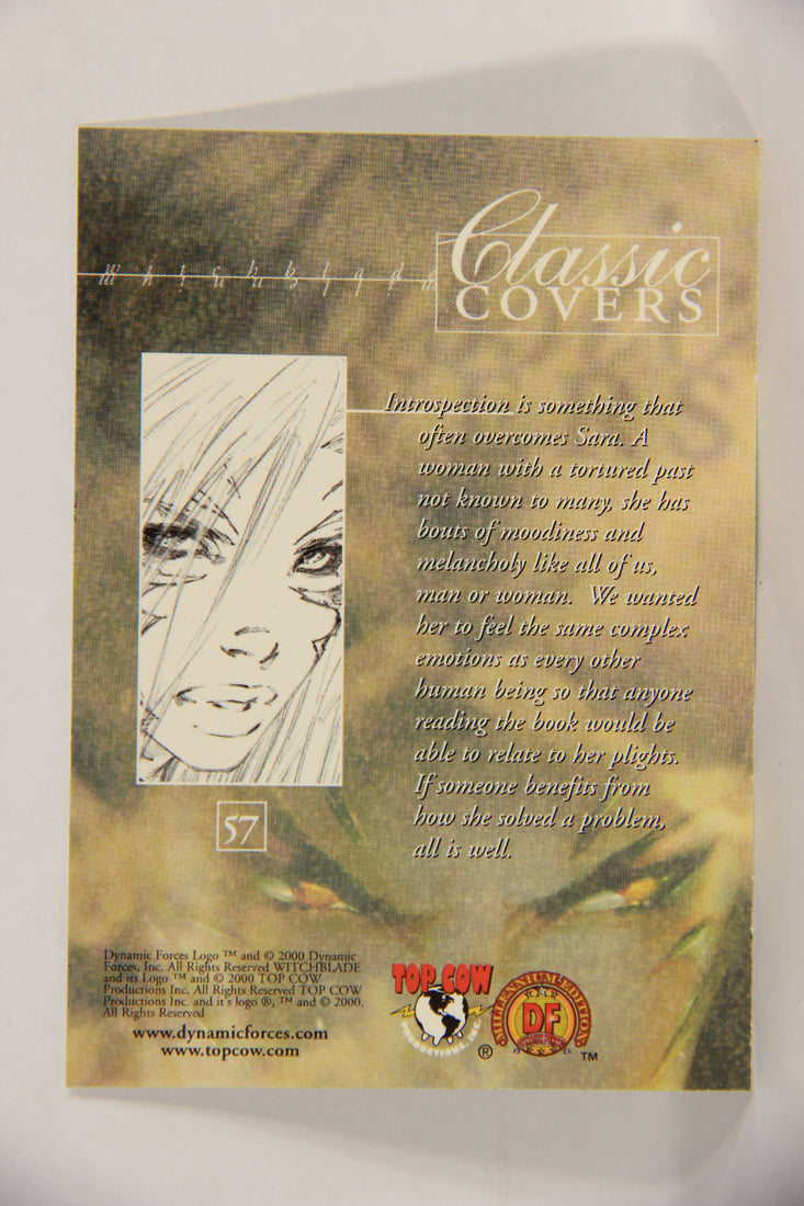 Witchblade Millennium 2000 Trading Card #57 Introspection ENG L019396