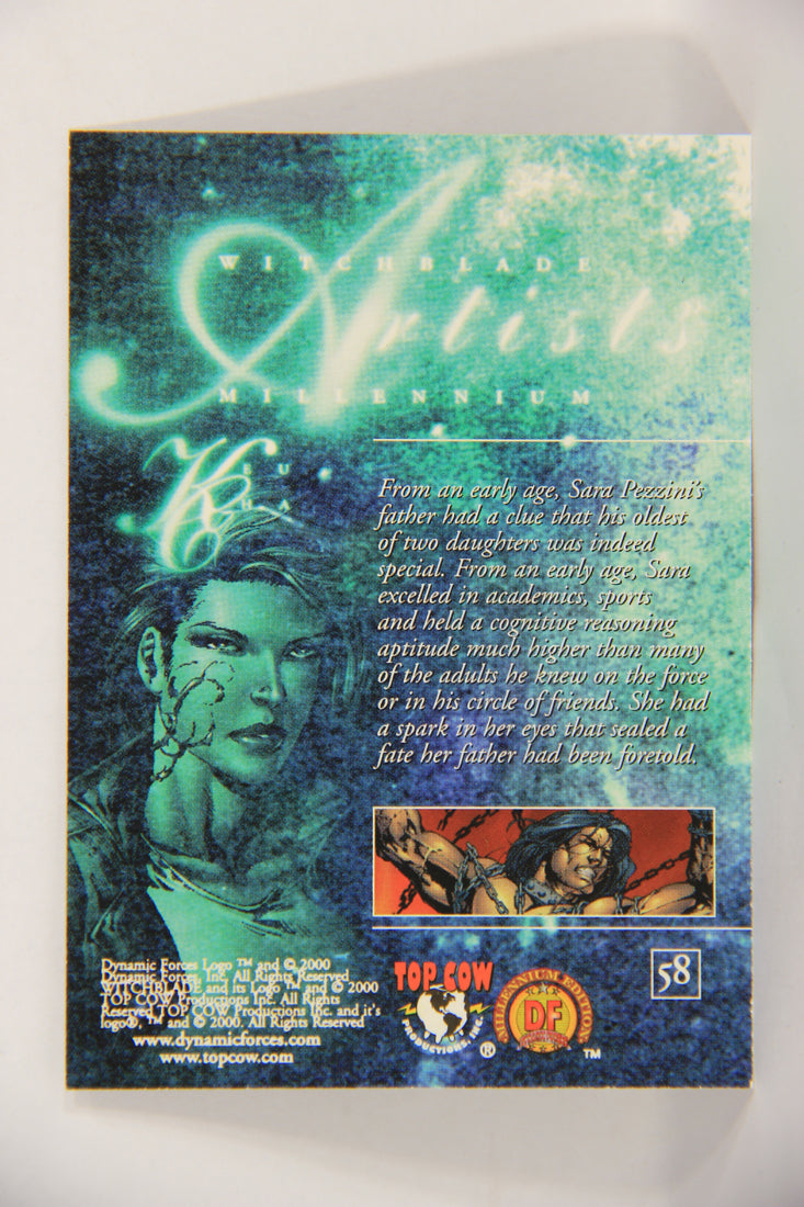 Witchblade Millennium 2000 Trading Card #58 She Had A Spark In Her Eyes ENG L019397