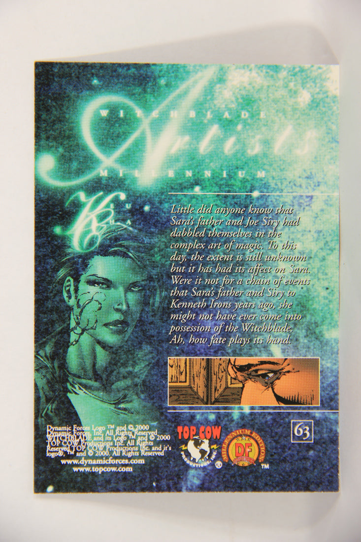 Witchblade Millennium 2000 Trading Card #63 How Fate Plays Its Hand ENG L019402