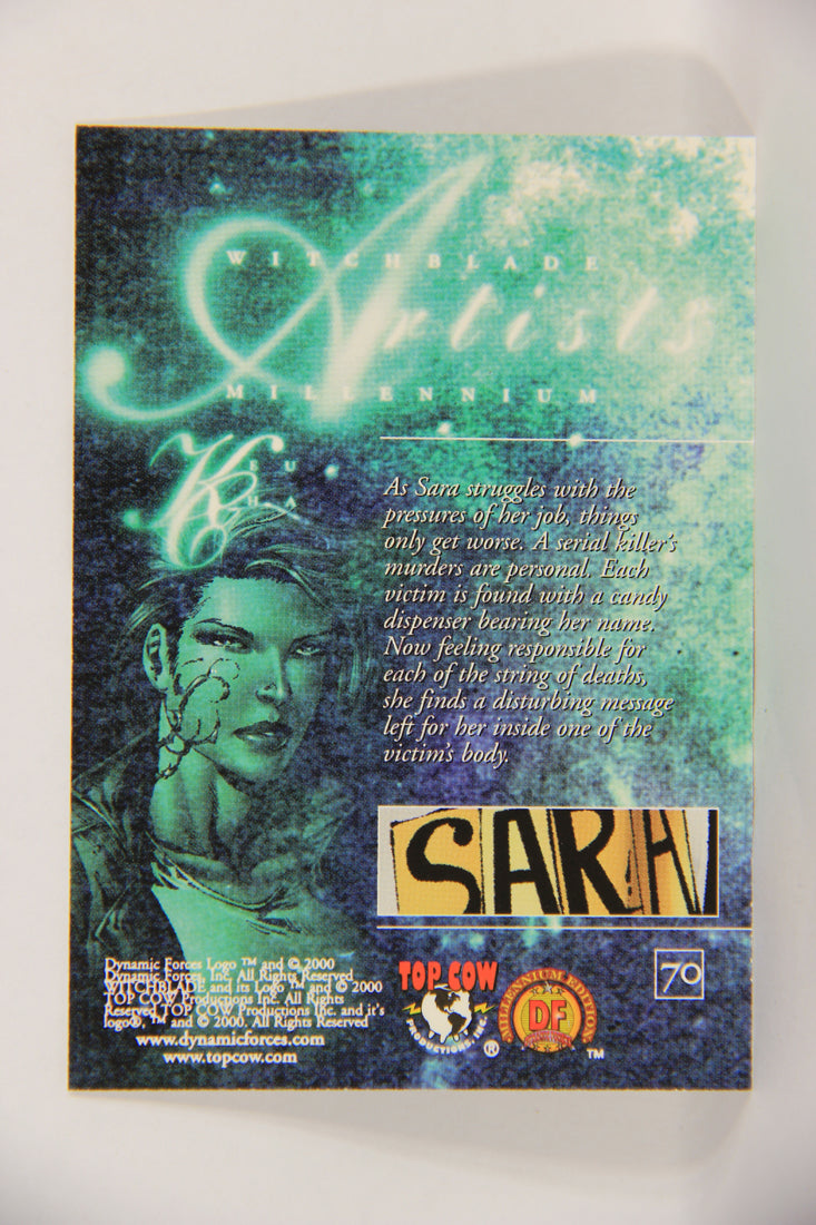 Witchblade Millennium 2000 Trading Card #70 Only For You Sara ENG L019409