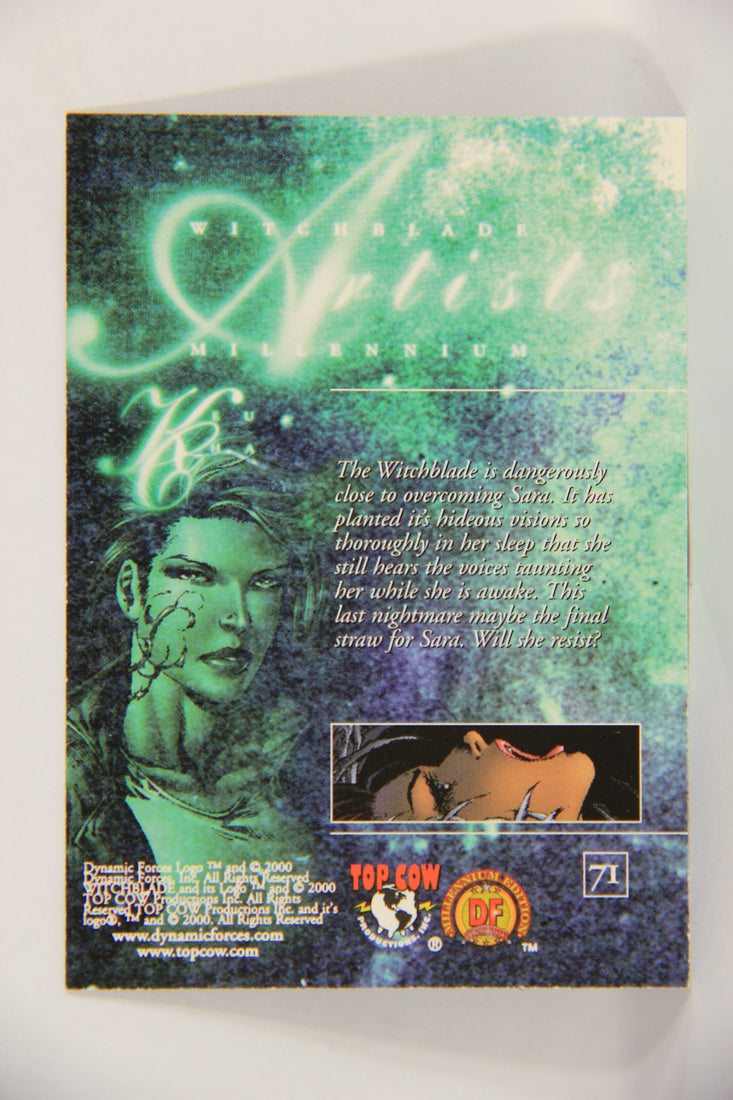 Witchblade Millennium 2000 Trading Card #71 Hideous Visions Nightmare ENG L019410