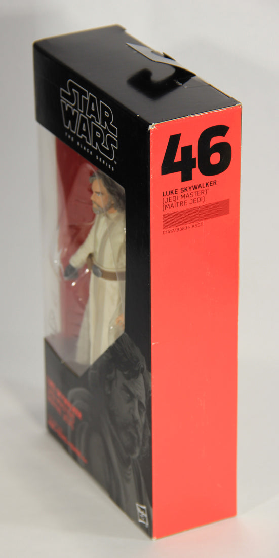 Star Wars Luke Skywalker Jedi Master #46 Black Series 6 Inch Figure The Last Jedi L019421