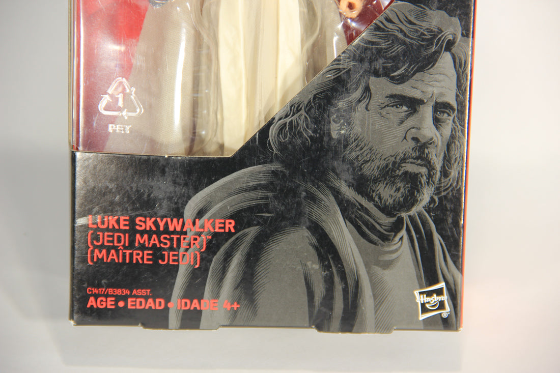 Star Wars Luke Skywalker Jedi Master #46 Black Series 6 Inch Figure The Last Jedi L019421