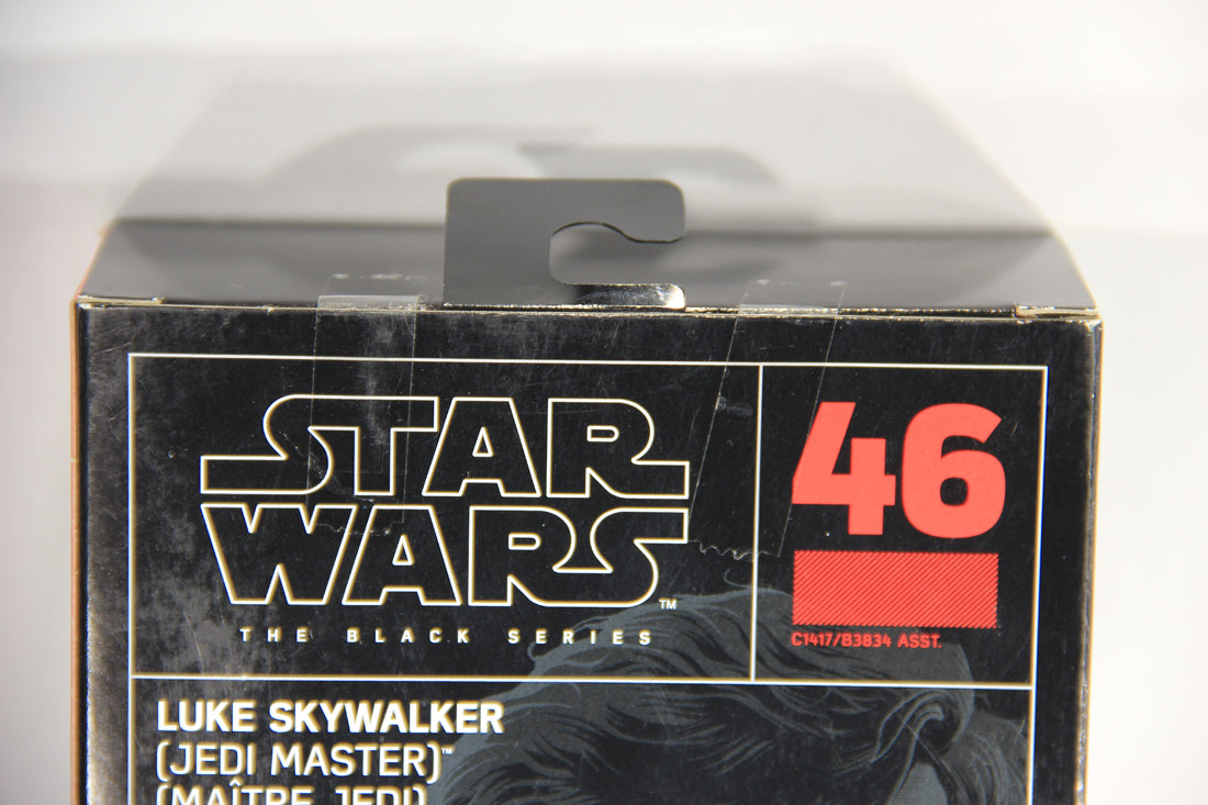 Star Wars Luke Skywalker Jedi Master #46 Black Series 6 Inch Figure The Last Jedi L019421