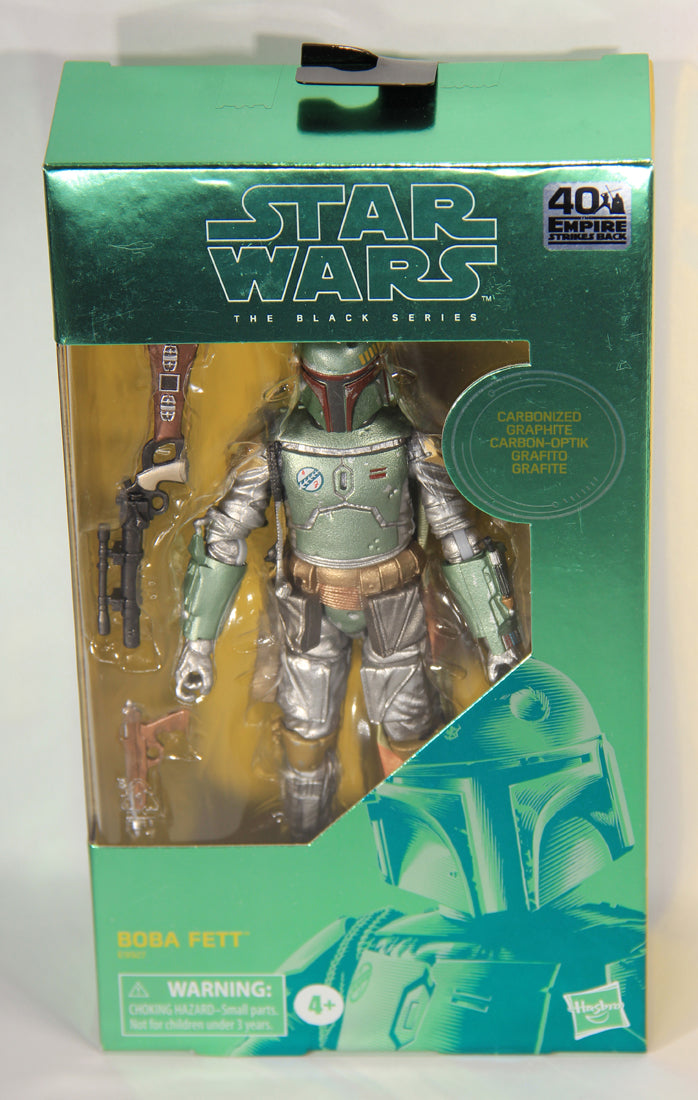 Star Wars Boba Fett Carbonized Black Series Exclusive 6 Inch Action Figure L019422