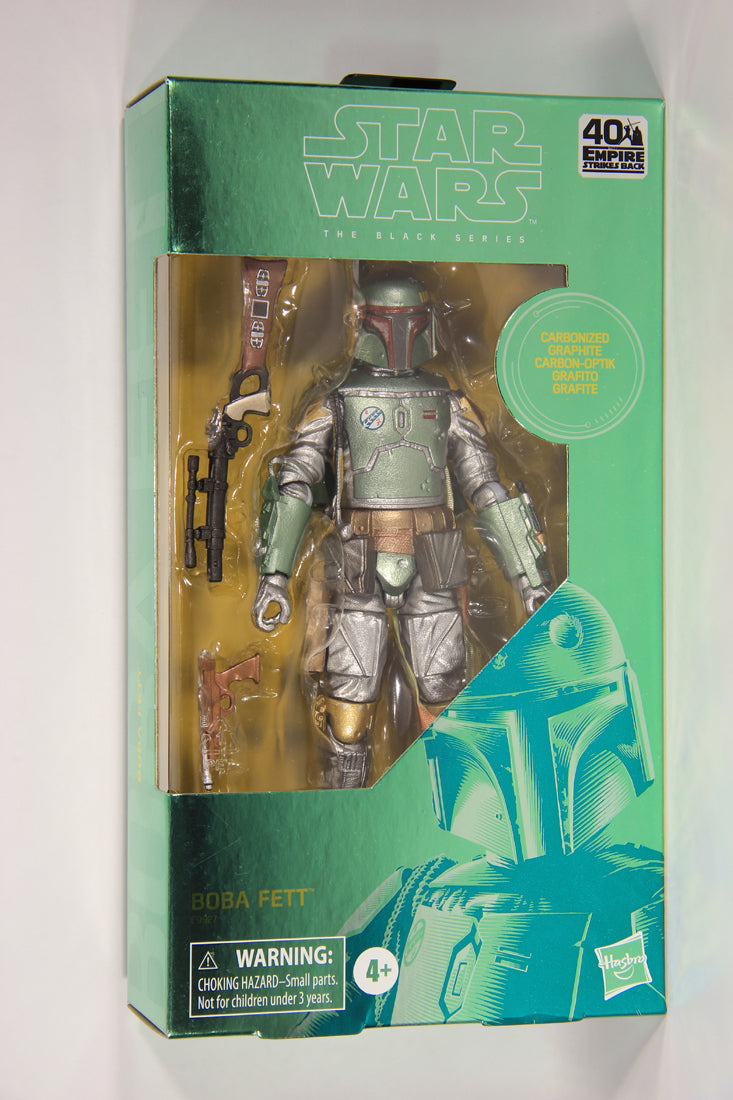 Star Wars Boba Fett Carbonized Black Series Exclusive 6 Inch Action Figure L019422