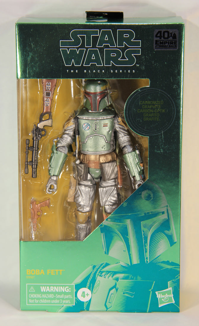 Star Wars Boba Fett Carbonized Black Series Exclusive 6 Inch Action Figure L019422