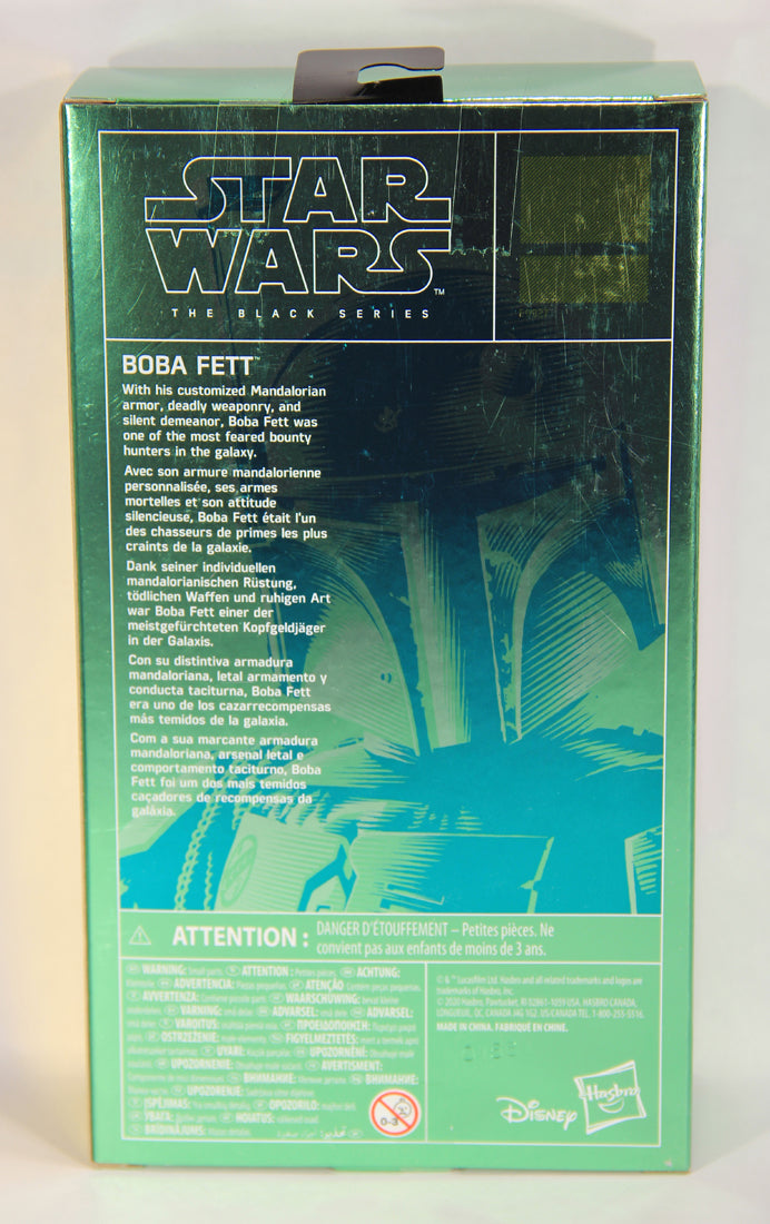 Star Wars Boba Fett Carbonized Black Series Exclusive 6 Inch Action Figure L019422