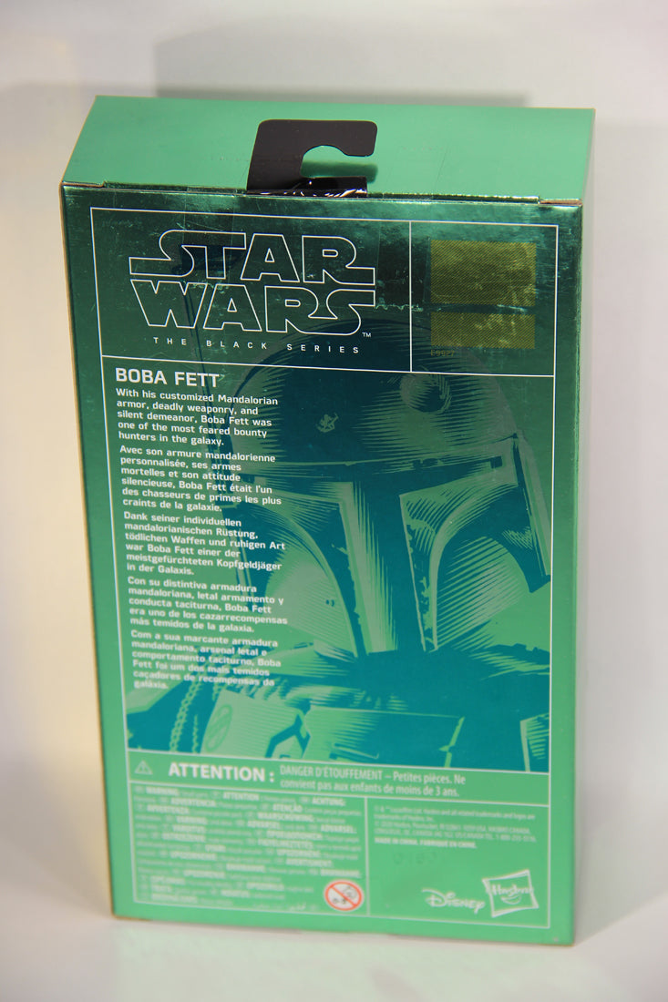 Star Wars Boba Fett Carbonized Black Series Exclusive 6 Inch Action Figure L019422