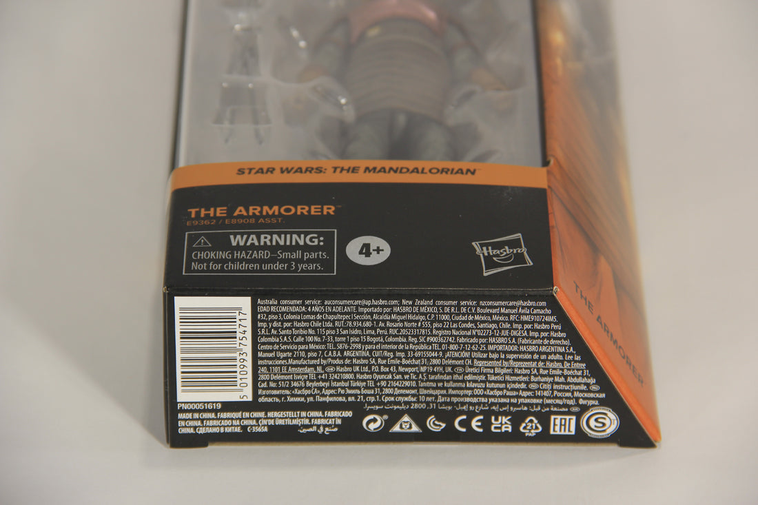 Star Wars The Armorer #04 The Mandalorian Black Series Galaxy 6 Inch Figure L019423
