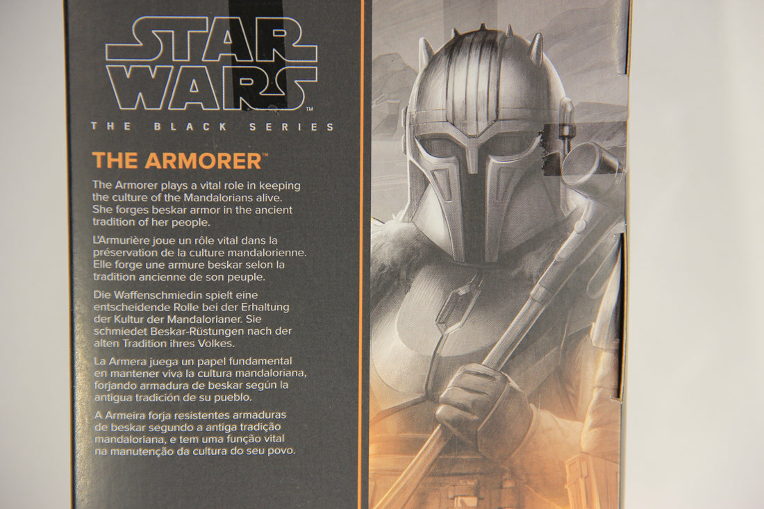Star Wars The Armorer #04 The Mandalorian Black Series Galaxy 6 Inch Figure L019423