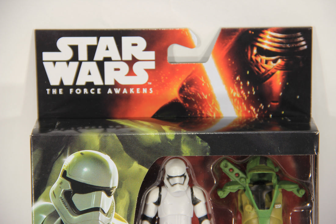Star Wars Force Awakens First Order Stormtrooper Action Figure Armor Up L019447