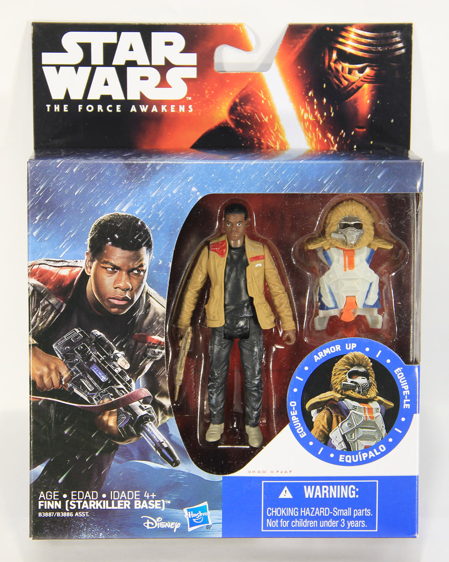 Star Wars Force Awakens FINN Starkiller Base Armor Up Action Figure L019448