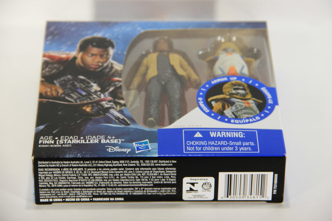 Star Wars Force Awakens FINN Starkiller Base Armor Up Action Figure L019448