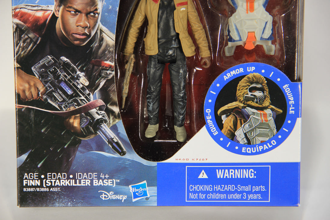 Star Wars Force Awakens FINN Starkiller Base Armor Up Action Figure L019448