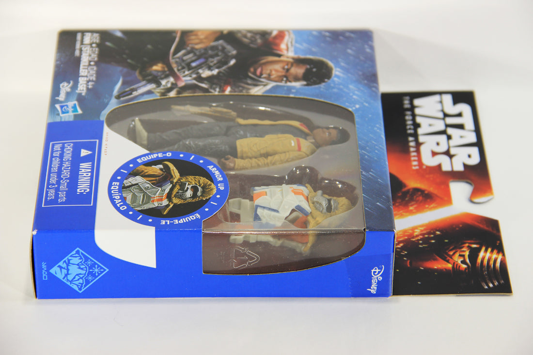 Star Wars Force Awakens FINN Starkiller Base Armor Up Action Figure L019448