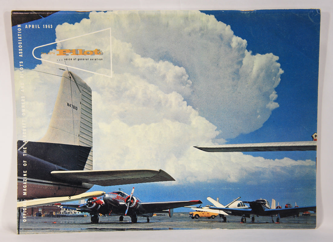 AOPA Pilot Magazine April 1963 Vol. 6 No. 5 ENG Vintage L019453