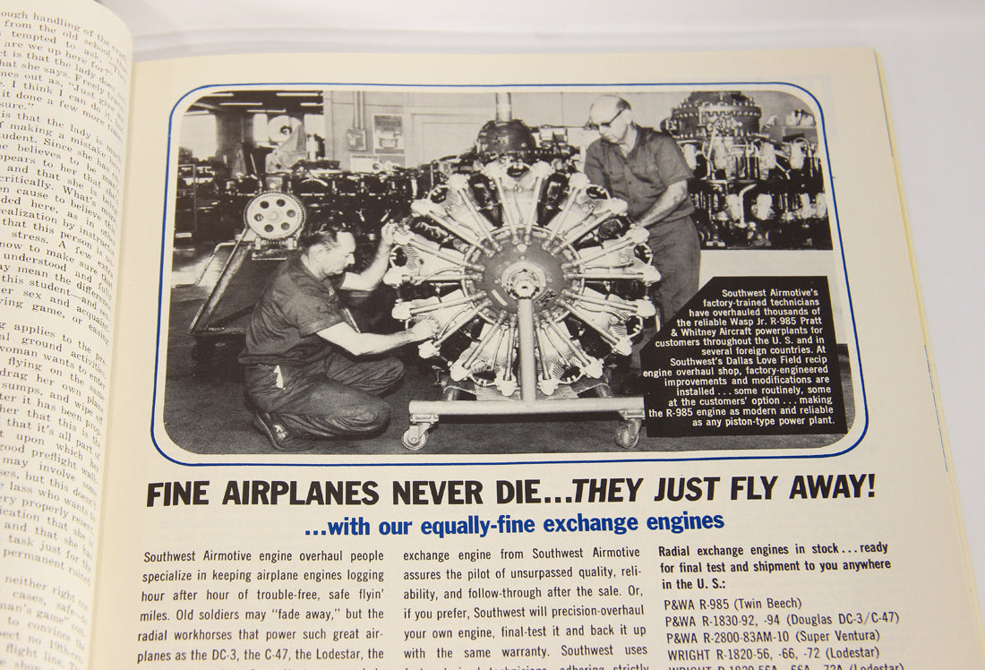 AOPA Pilot Magazine July 1963 Vol. 6 No. 8 ENG Vintage ACIDIC ODOR L019454