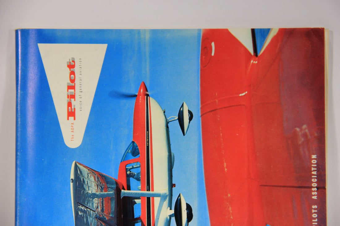 AOPA Pilot Magazine July 1963 Vol. 6 No. 8 ENG Vintage ACIDIC ODOR L019454