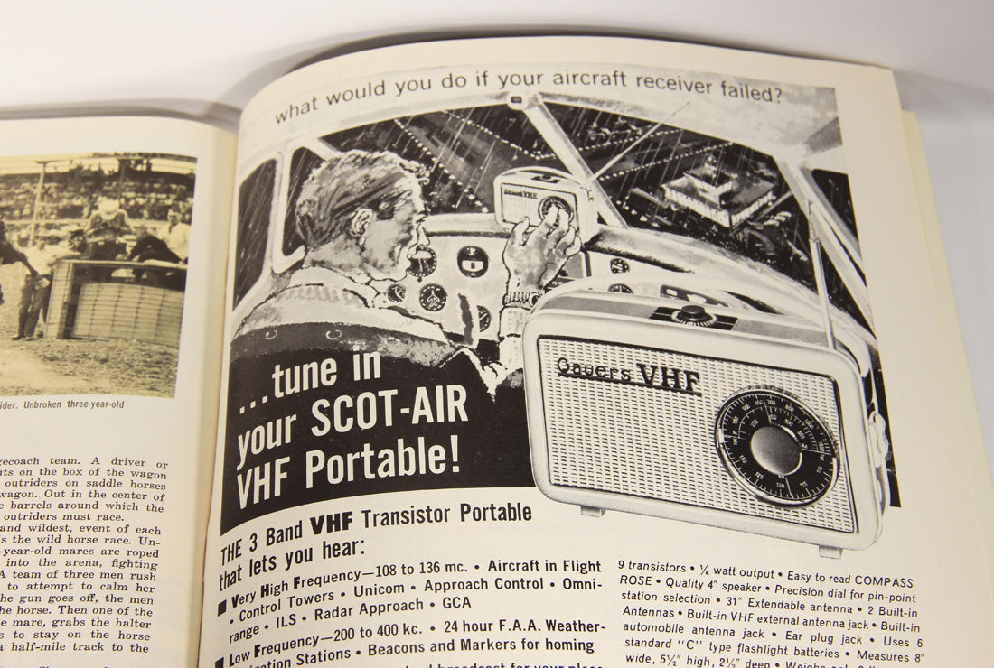 AOPA Pilot Magazine July 1963 Vol. 6 No. 8 ENG Vintage ACIDIC ODOR L019454