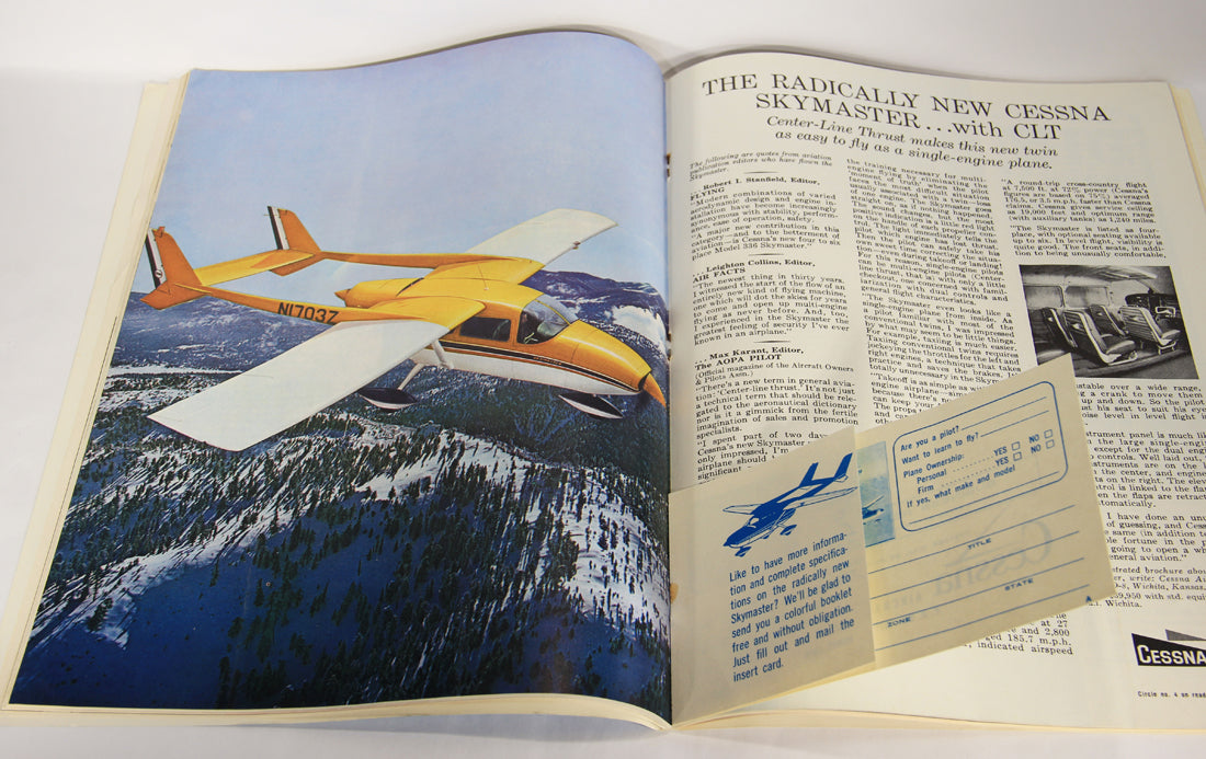 AOPA Pilot Magazine July 1963 Vol. 6 No. 8 ENG Vintage ACIDIC ODOR L019454
