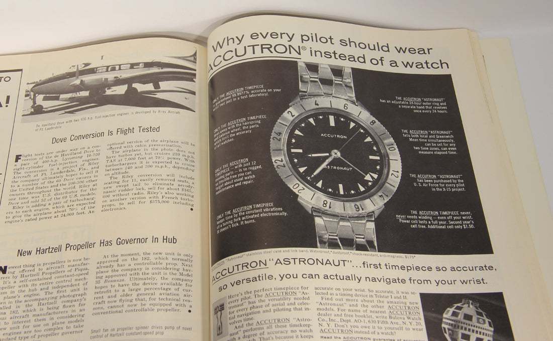 AOPA Pilot Magazine October 1963 Vol. 6 No. 11 ENG Vintage ACIDIC ODOR L019456