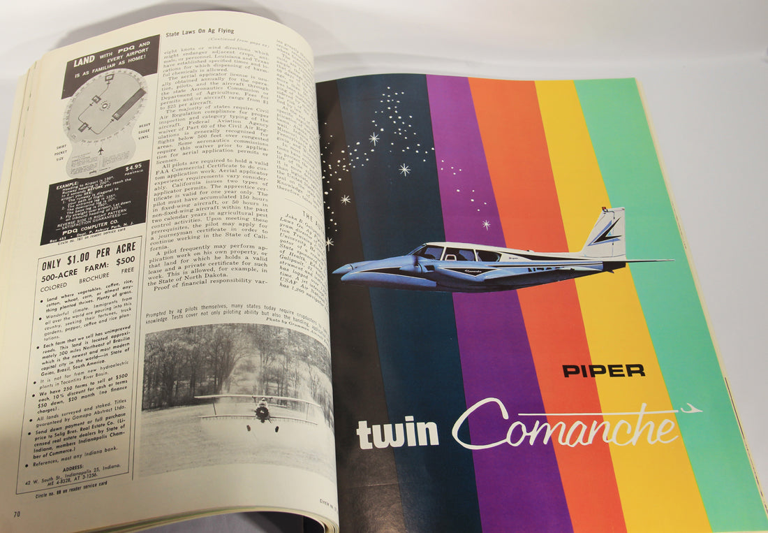 AOPA Pilot Magazine September 1963 Vol. 6 No. 10 ENG Vintage ACIDIC ODOR L019457