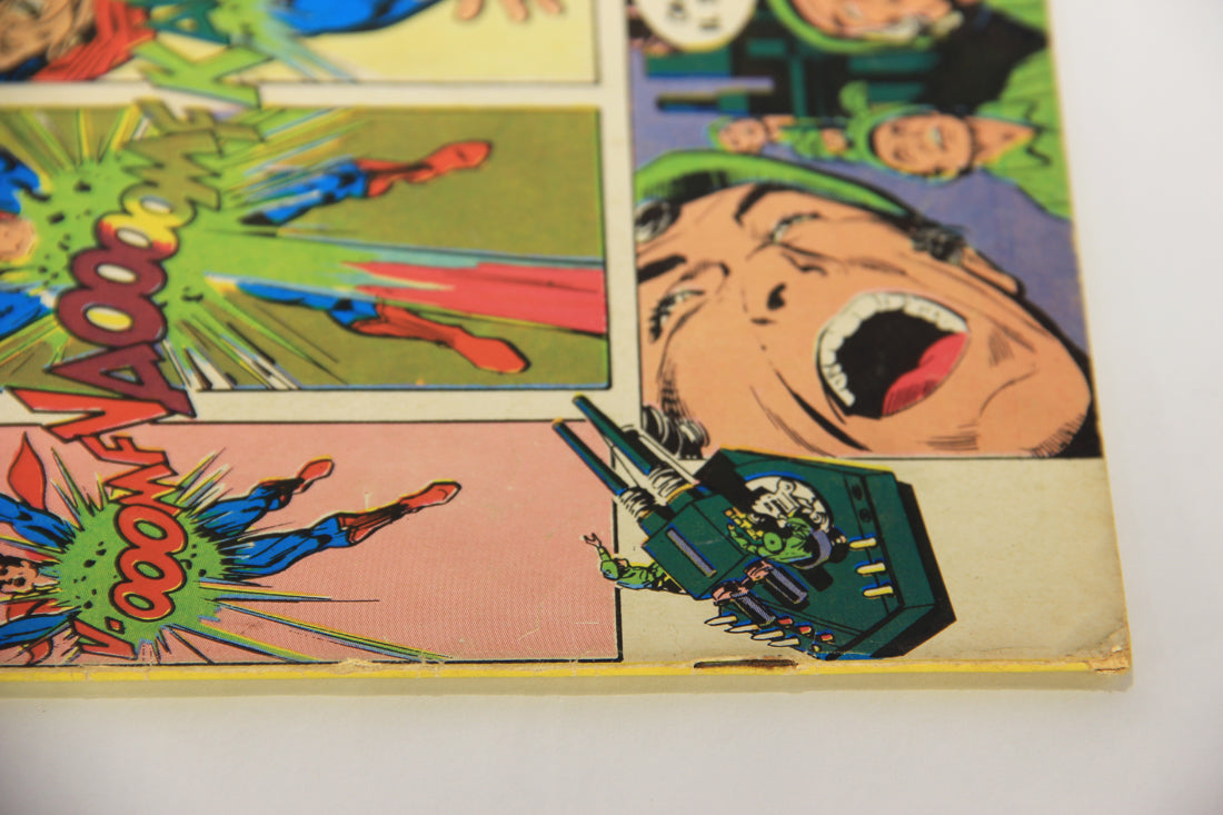 Superman No 54 Bronze Age 1972 Interpresse French Comic Book ACIDIC ODOR L019458