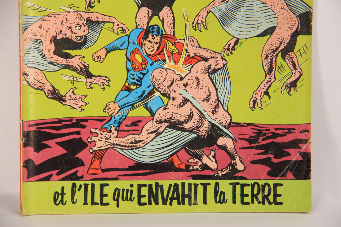 Superman No 60 Bronze Age 1972 Interpresse French Comic Book ACIDIC ODOR L019459